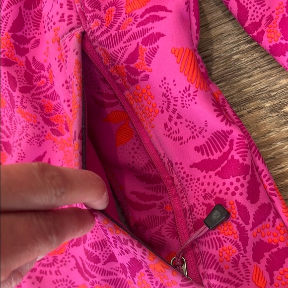 The North Face Women's Size XS Hyvent Floral Pink Softshell Jacket - Picture 6 of 14